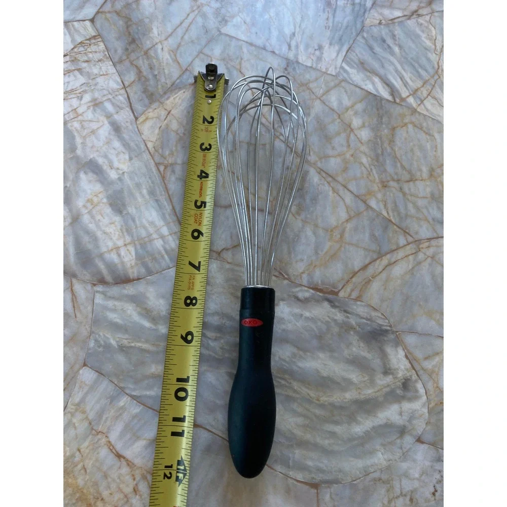 OXO Good Grips 11 Inch Balloon Whisk Stainless Steel Black Ergonomic Handle